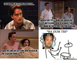Check out a few that are making the mashable staff giggle Memes On Chandler Bing