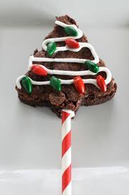 All the decorating loop holes for your christmas budgeting needs. Christmas Tree Brownie Pops Desert Chica