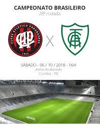 Página destinada a apoiadores e amantes de esportes. Rodada 28 Tudo O Que Voce Precisa Saber Sobre Atletico Pr X America Mg Brasileirao Serie A Ge