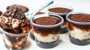 Oreo Pudding Dessert Box Oreo Dessert Recipe Yummy Dessert Recipe Makanan Penutup Mini Kue Lezat Makanan