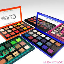 Amplified Pressed Pigment Palette Kleancolor Makeup Lover Pigment Palette