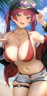 Summer Marine [Hololive] free hentai porno, xxx comics, rule34 nude art at  HentaiLib.net