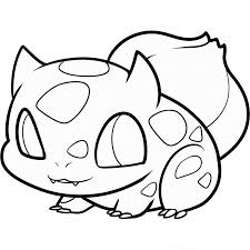 Some tips for printing these coloring pages. Kawaii Bulbasaur Coloring Page Novocom Top