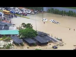 Singapore flood map shows the map of the area which could get flooded if the water level rises to a particular elevation. Binaha Ang Singapore Singapore Flood Youtube