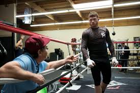 Ryan garcia is getting ready for his january 2nd fight against luke campbell. Boxing Trainer Jose Quot Chepo Quot Reynoso Left Speaks With Saul Quot Canelo Quot Alvarez During A Break In Their Training On Wednesday April 12 2017 In San Diego Calif Las Vegas Review Journal