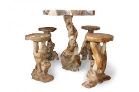 A stunning teak folding bar table that will prove that elegance can be achieved through simplicity as well. Root Bar Table And Stool Teak Root Old Product Furniture Furniture