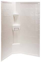 When i built my house in the 80's, i had the one piece clamshell type showers installed. Rv Showers Surrounds