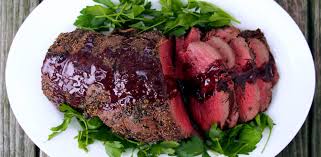 Beef tenderloin is actually insanely easy to make, thanks to a marinade made up of ingredients you as for the creamy horseradish sauce, don't skip it. Spice Rubbed Roast Beef Tenderloin With Red Wine Sauce Zap