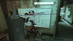 The trophies can be picked up, but there are plenty of things that need to be scanned using environmental analysis. Medical Facility Riddles Batman Arkham Asylum Wiki Guide Ign