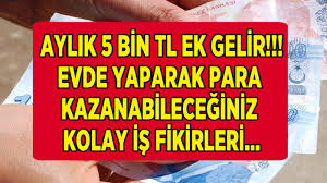 Videomuzda evlere iş veren firmala. Evde Ek Yaparak Para Kazanabileceginiz Yeni Ve Saglam Is Fikirleri Aylik 5 Bin Tl Ek Gelir Kazanma Imkani Ne Nasil