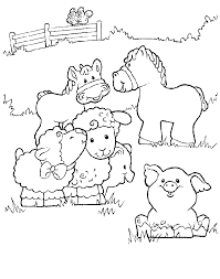 Little People Coloring Pages 9 Free Printable Coloring Pages Farm Animal Coloring Pages Farm Coloring Pages Animal Coloring Pages