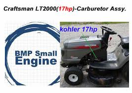 Used craftsman riding mowers may not reach highway speeds, but they do turn a tedious household chore into a fun saturday morning. Carburetor Carb Assy For 17hp Craftsman Lt2000 Lawn Tractor Kohler Powered For Sale Online Ebay