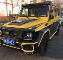 Brabus G800 Is A Yellow-Black Monster SUV In China ...