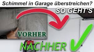 Dunkle flecken an den wänden, ein besonderer geruch, muss man sofort damit kämpfen. Schimmel In Garage Uberstreichen Schimmelbekampfung Mit Dem Bkm Bio Schimmelschutz Youtube