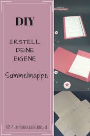 Stampin Up Diy Anleitung Tutorial Sammelmappe Folder Geschenkidee Verpackung Mini Ordner Stanz Und Falzbrett Fur G Sammelmappe Ordner Diy Box Falten