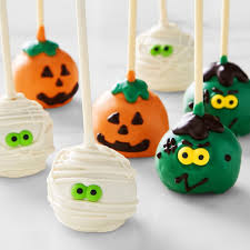 Halloween Cake Pops Set Of 8 Gourmet Halloween Treats Williams Sonoma