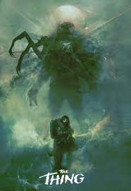 The Thing 1982 By Christopher Shy Carteles De Cine Minimalistas Peliculas De Terror Cine De Terror