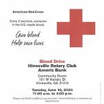 Hinesville Rotary Club Blood Drive