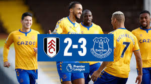 Ce match se déroule le 22 novembre 2020 et débute à 13:00. Fulham 2 3 Everton Blues Back To Winning Ways As Dcl Strikes Twice Premier League Highlights Youtube