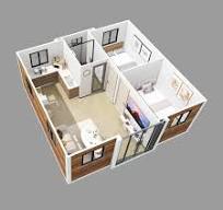 Prefabricated House China Customized 20FT 40FT Cabin Container House  Modular Container Prefab Home