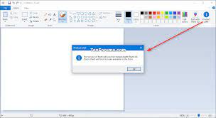 By checking or unchecking the status bar. Restore Paint App In Windows 10 Tutorials