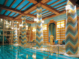 Burj Al Arab Luxury Hotel In Dubai Amazing Swimming Pools Luxury Pools Indoor Swimming Pools