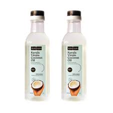 If you rely on your shampoo and conditioner for giving your hair the lost thickness and length, you are mistaken! Kapiva Virgin Coconut Oil Cold Pressed Oil For Hair Skin