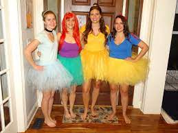 Disney Princess Costumes Halloween Disney Princess Cute Diy Costume Ariel Belle Snow Diy Disney Princess Costume Diy Costumes Women Tutu Costumes Diy