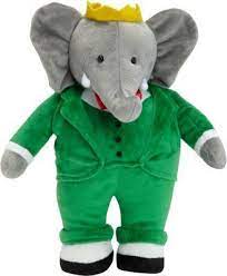 Babar Yottoy Plush Green Organic Baby Clothes Unisex Baby Clothes Animals For Kids