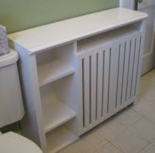 Cache Radiateur Design En Panneaux De Bois Transforme En Meuble De Rangement Cache Radiateur Design Radiateur Design Meuble Rangement