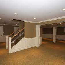 Giving the basement a dual personality is helpful for homeowners who would like to use the space for more than one purpose. Basement Design Layouts Finished Basement Flooring Ideas Basement Finishing Kit Basement Makeover Basement Remodeling Basement Design
