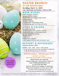 These recipes show off the best spring ingredients and will feed a crowd. Easter Brunch The Woodlands Resort