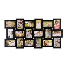 Taking apart a picture frame to retrieve or replace a print can be tricky if you don't know what you're doing. Black 18 Opening Collage Frame Kirklands Collage Frames Frame Photo Layouts