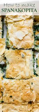 Spanakopita Recipe Greek Spinach Pie The Mediterranean Dish The Best Tutorial For How To Make Spanakopi Greek Recipes Spanakopita Recipe Greek Spinach Pie