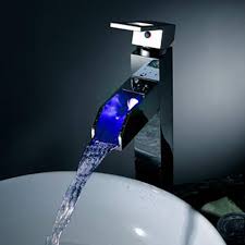 Vind fantastische aanbiedingen voor waterfall faucet. Color Changing Led Waterfall Vessel Faucet Cascada Showers