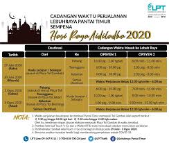 Namun menurut mazhab syafi'i solat idul adha lebih baik dilaksanakan di masjid jika masjid nya besar dan mampu menampung jumlah jamaah. Aidiladha Ini Cadangan Waktu Perjalanan Lpt Dan Karak Untuk Hari Raya Aidiladha Wapcar