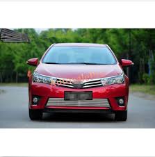 Steel Front Bottom Grill Grid Grille Cover Trim For Toyota Corolla Altis Sedan 2014 2015 2016 Toyota Corolla Corolla Altis Sedan