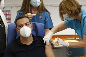 Τσίπρας ζήτησε να μην μπουν τηλεοπτικές κάμερες στον χώρο που θα γίνει ο εμβολιασμός του. Sckqvqq00 Lj2m