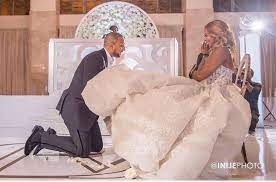 Pin By Photogenic Shea On Eva Marcille Wedding Dress Pictures Wedding Dresses Lace Dress Picture