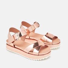 Free shipping by amazon +4. Zara Rose Gold Platform Sandals In 2021 Fashion Shoes Sandals Shoes Sandals Heels Girly Shoes
