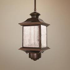 Motion Sensor 14 High Antique Bronze Outdoor Hanging Light 88248 Lamps Plus Outdoor Hanging Light Hanging Lights Lamps Plus
