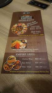 Locals' favorite places to watch the sunset. Menjamu Selera Di Steamboat Empire Cyberjaya Catatan Sue Izza
