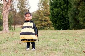 First, lay the yellow shirt on the table and mark out evenly spaced share your diy costumes on social media with the hashtag #hafftolaff and you just might be. Bumblebee And Bee Keeper Halloween Costume Tutorial The Cottage Mama