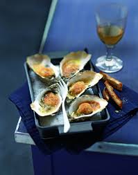 Huitres Farcies Aux Amandes Recette Huitres Farcies Recette Huitre Entree Gastronomique