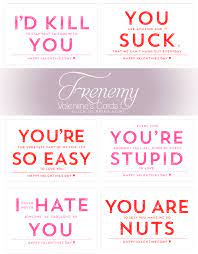We did not find results for: Frienemy Valentines Day Cards