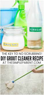 Grout that hasn't been sealed or needs to be resealed should not be cleaned with vinegar. 5 Easy Steps How To Clean Grout With Vinegar And Baking Soda