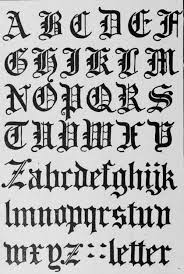 You've just mastered the gothic script! Fig 36 English Gothic Text In 2020 Lettering Tattoo Fonts Alphabet Lettering Alphabet