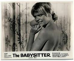 The Babysitter Original Lobby Card Patricia Wymer sexy bare back  Sexploitation | eBay