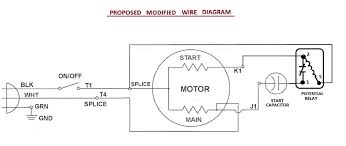 A start capacitor kit contains a start capacitor, relay and wires. Diagram Capacitor Start Motor Wiring Diagram Seivo Image Ac