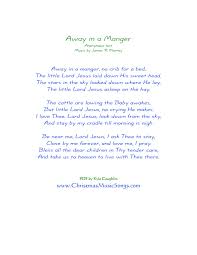 The cattle all glory the baby awakes buy little lord jesus no crying he makes i chorus away in a manger no crib for a bed the little lord jesus laid down his sweet head the stars in the sky look down where he lay the little lord. Away In A Manger Lyrics